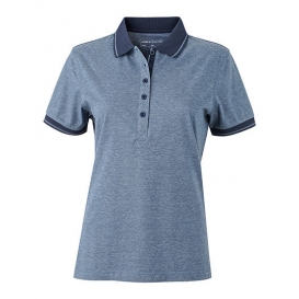 Ladies` Heather Polo