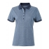 Ladies` Heather Polo
