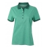 Ladies` Heather Polo