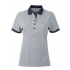 Ladies` Heather Polo