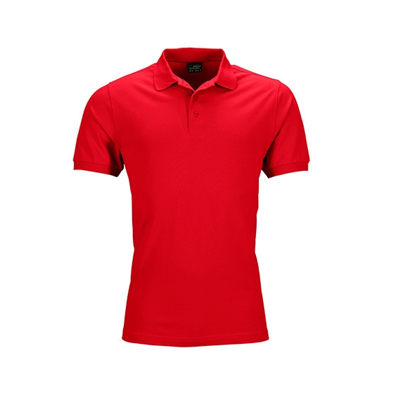 Men`s Elastic Polo Piqué