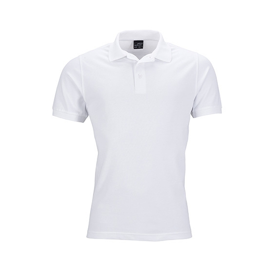 Men`s Elastic Polo Piqué
