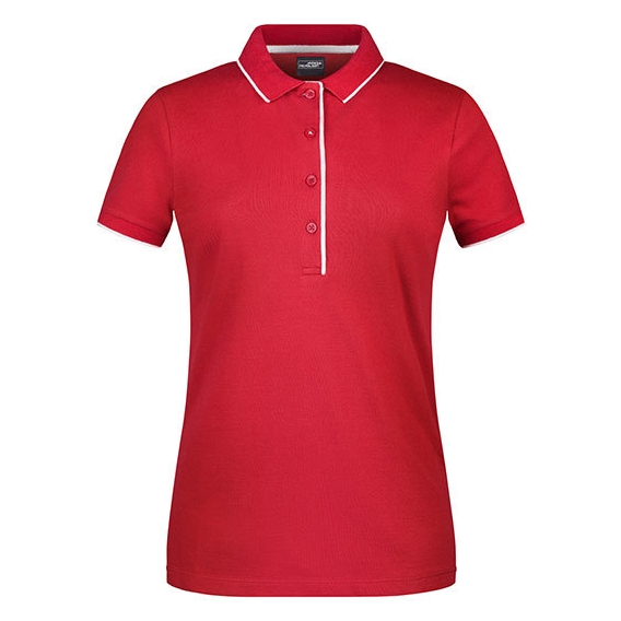 Ladies` Polo Stripe