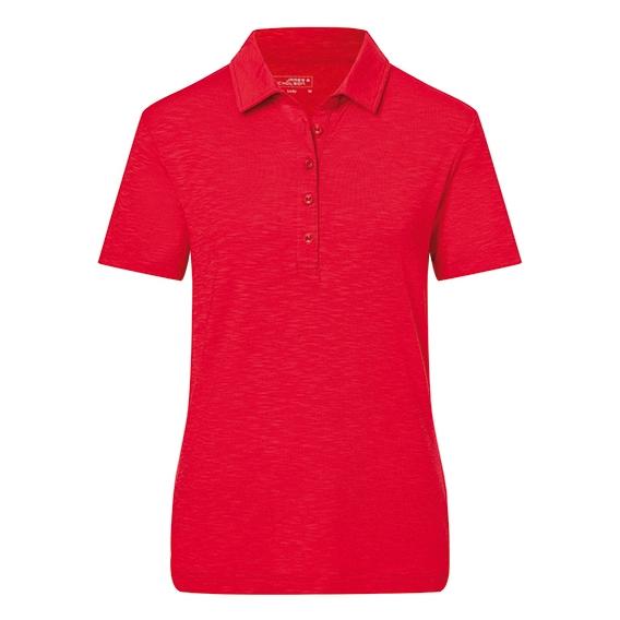 Ladies` Slub Polo