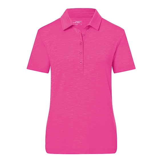 Ladies` Slub Polo