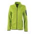 Ladies` Knitted Fleece Jacket