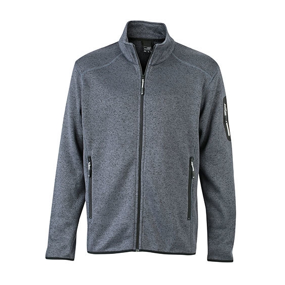 Men`s Knitted Fleece Jacket
