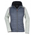 Ladies 'Knitted Hybrid Jacket
