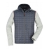 Men's Knitted Hybrid Jacket