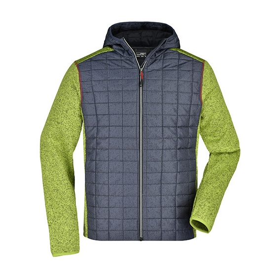 Men's Knitted Hybrid Jacket
