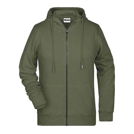 Ladies` Zip-Hoody