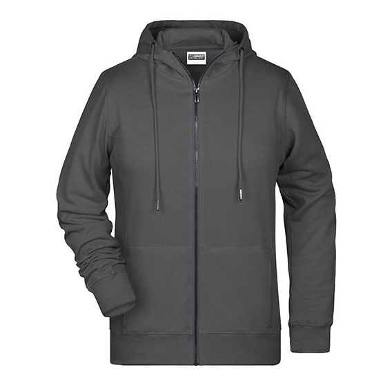 Ladies` Zip-Hoody