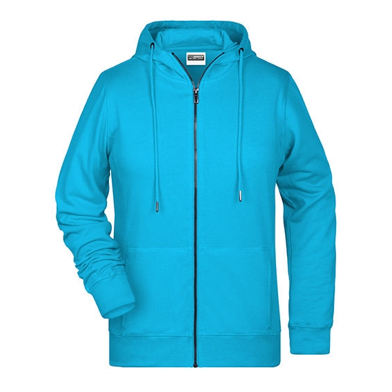Ladies` Zip-Hoody