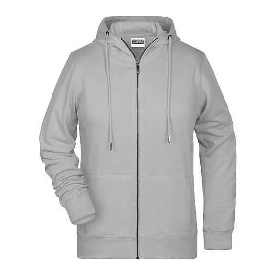 Ladies` Zip-Hoody