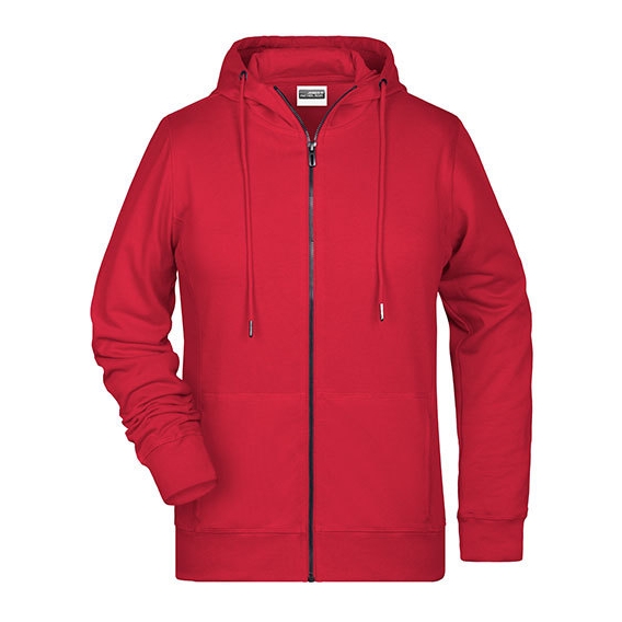 Ladies` Zip-Hoody