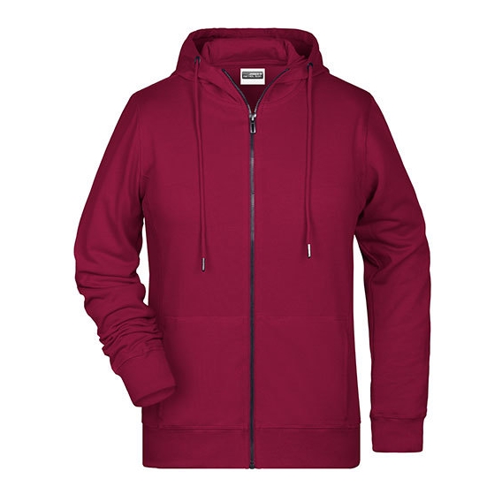 Ladies` Zip-Hoody
