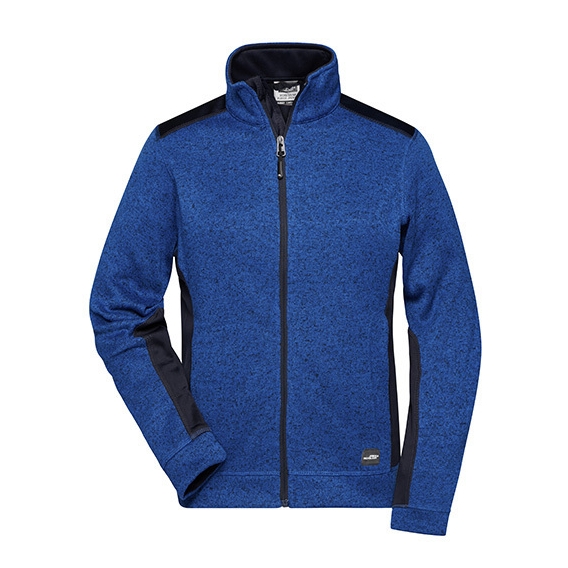 Ladies‘ Knitted Workwear Fleece Jacket -STRONG-