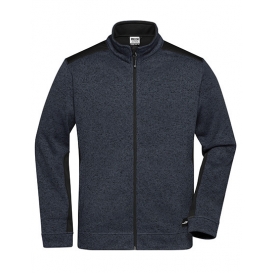 Men &#39;Knitted Workwear Fleece Jacket -STRONG-