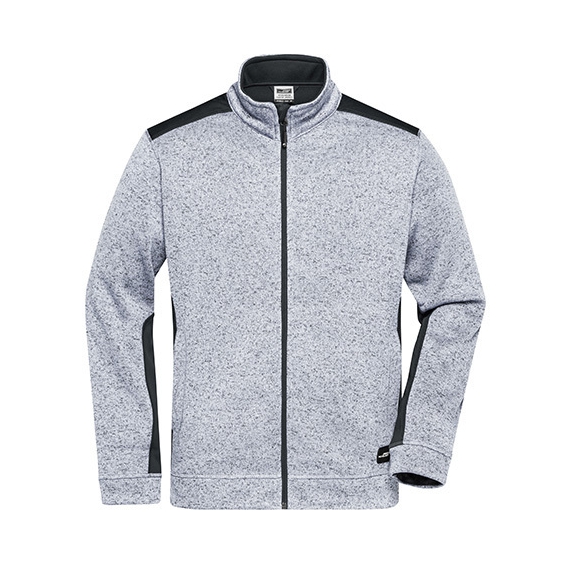 Men‘s Knitted Workwear Fleece Jacket -STRONG-