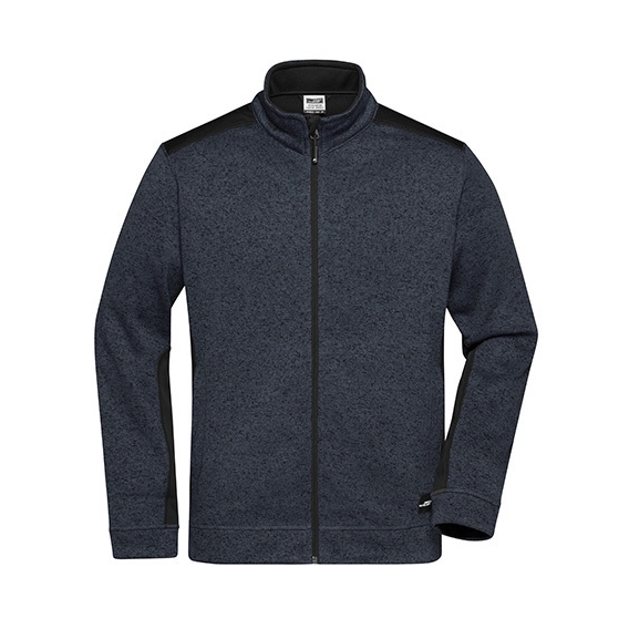 Men‘s Knitted Workwear Fleece Jacket -STRONG-
