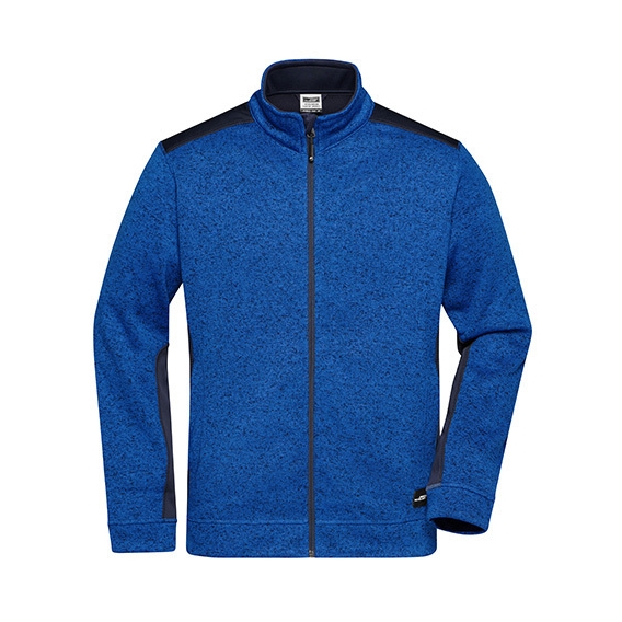 Men‘s Knitted Workwear Fleece Jacket -STRONG-