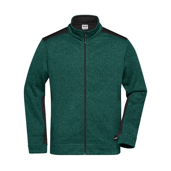Men‘s Knitted Workwear Fleece Jacket -STRONG-