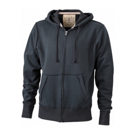 Men `Vintage Hoody Jacket