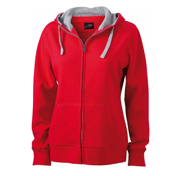 Ladies` Lifestyle Zip-Hoody