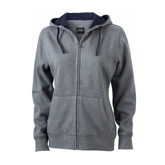 Ladies` Lifestyle Zip-Hoody