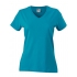 Ladies` Slim Fit V-T