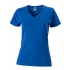 Ladies` Slim Fit V-T