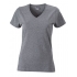 Ladies` Slim Fit V-T
