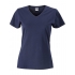 Ladies` Slim Fit V-T