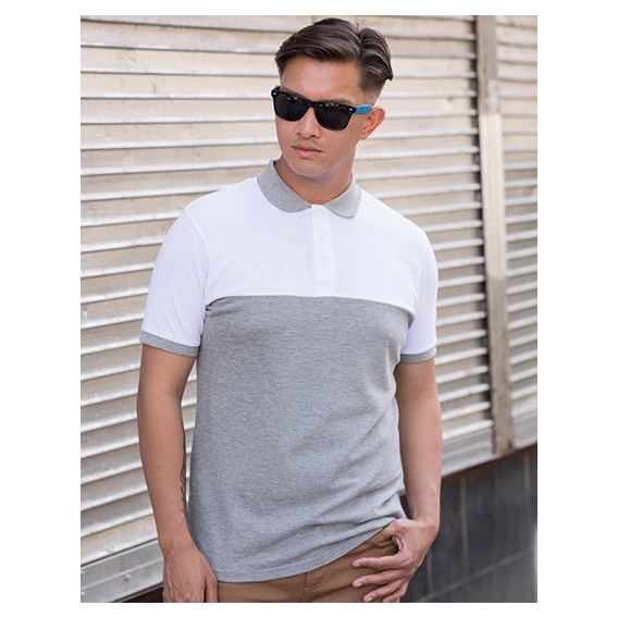 Colour Block Polo