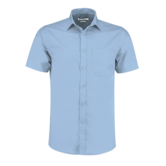 Tailored Fit Poplin Shirt Short Sleeve