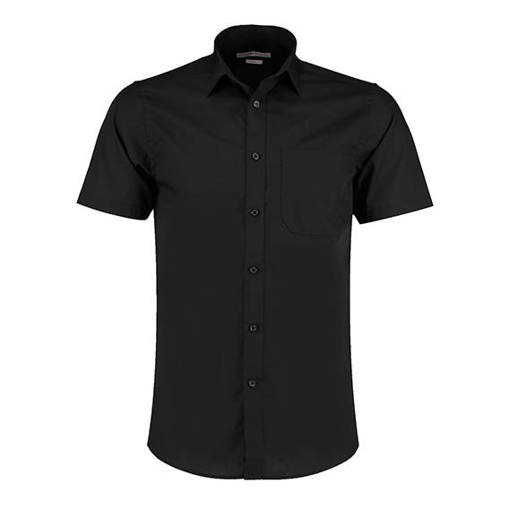 Tailored Fit Poplin Shirt Short Sleeve