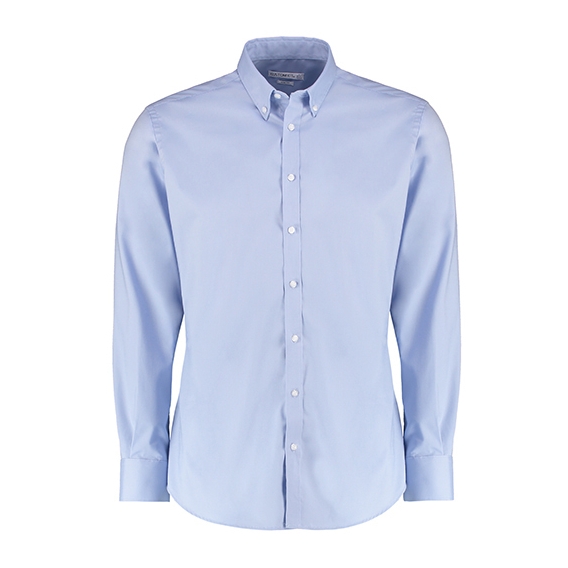 Slim Fit Stretch Oxford Shirt Long Sleeve