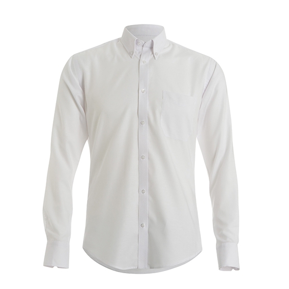 Slim Fit Workwear Oxford Shirt Long Sleeve