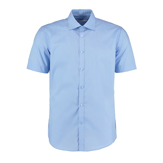 Men`s Slim Fit Business Shirt Short Sleeve
