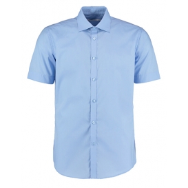 Men `Slim Fit Business Shirt Short Sleeve