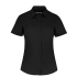 Women`s Tailored Fit Poplin Shirt Short Sleeve