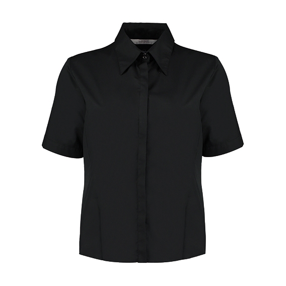Women`s Tailored Fit Bar Shirt Short Sleeve