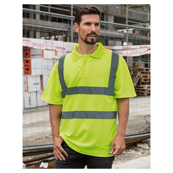Blended fabric Poloshirt