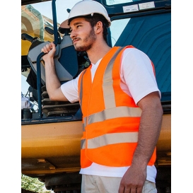 Safety Vest with four Reflectors EN ISO 20471