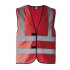 Safety Vest with four Reflectors EN ISO 20471