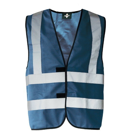 Safety Vest with four Reflectors EN ISO 20471