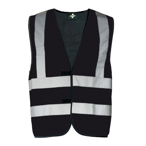 Safety Vest with four Reflectors EN ISO 20471