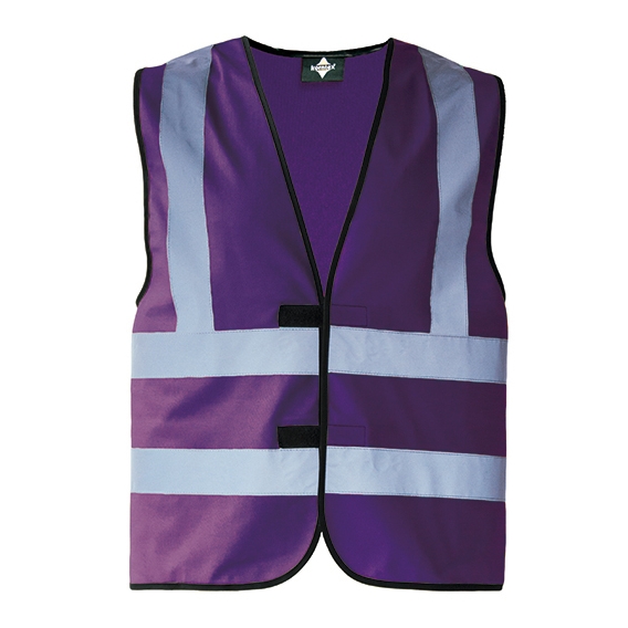 Safety Vest with four Reflectors EN ISO 20471