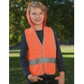 Kids` Hooded Safety Vest EN 1150