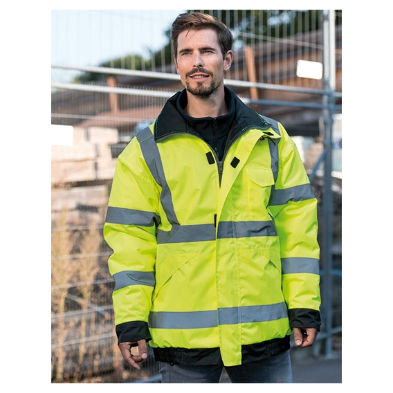 Premium Hi-Viz Rain-Jacket